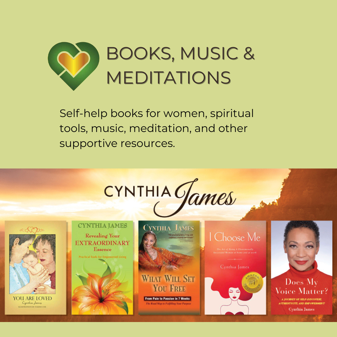 Books, Music & Meditations: Shop all Cynthia's products Books, Music & Meditations: Shop all Cynthia's products