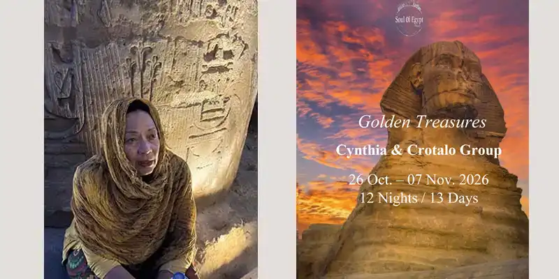 Golden Treasures - Cynthia and Crotalo Group Egypt Trip 2026
