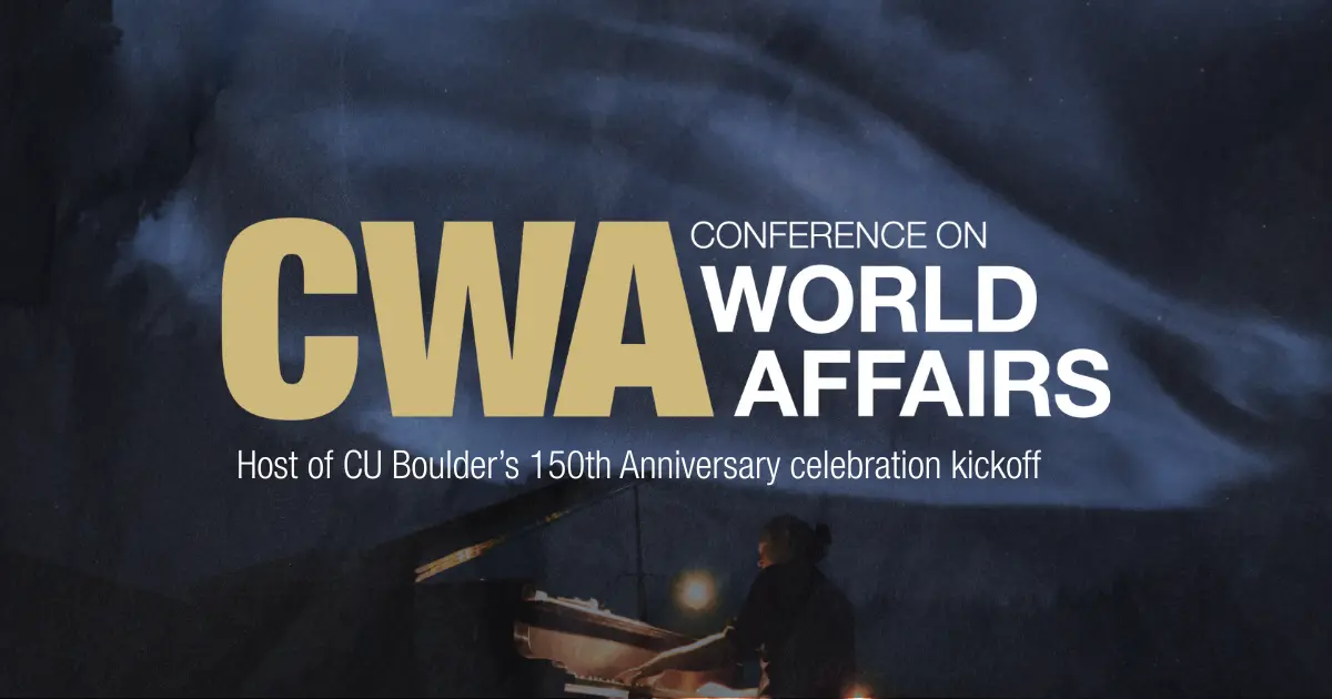 The Conference on World Affairs 2026